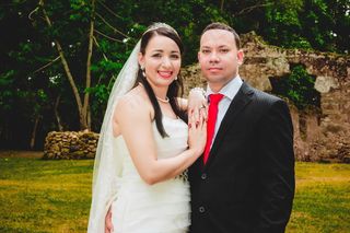 郎才女貌婚纱照图片