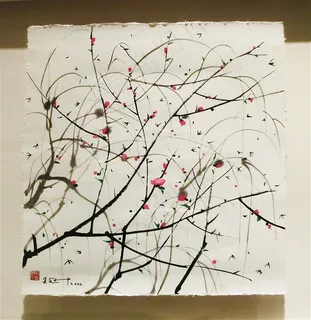 吴冠中中国画春燕