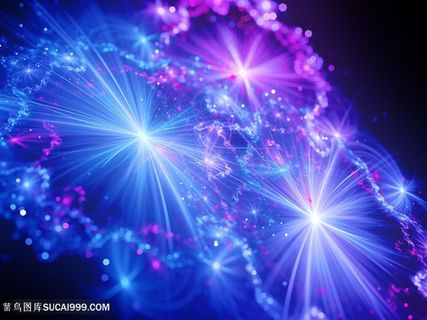 唯美蓝色背景高清图片