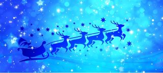 圣诞节雪花风景装饰背景墙