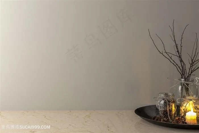 灰色调背景墙高清图片