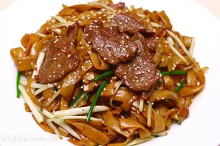 中华美食河实拍摄影图