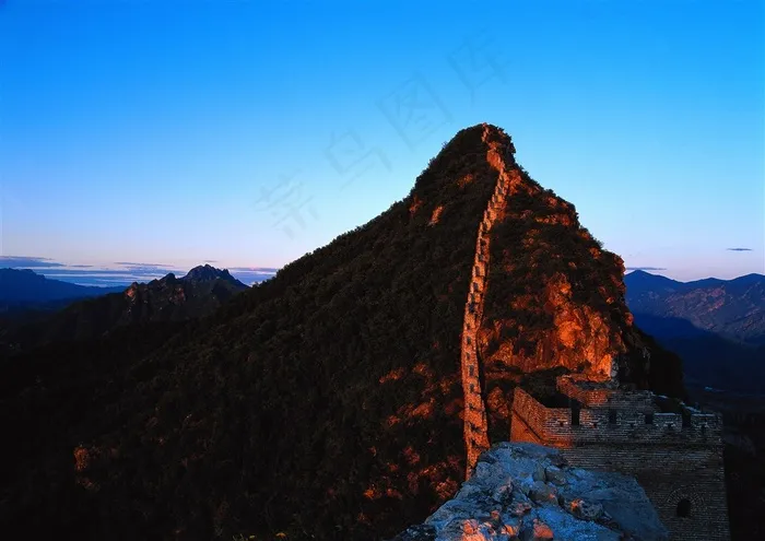 万里长城自然景观美图素材