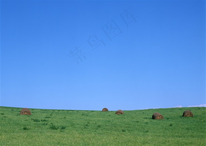 蓝天白云素材干净摄影图片