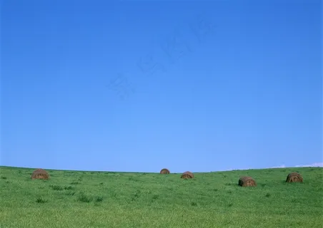 蓝天白云素材干净摄影图片