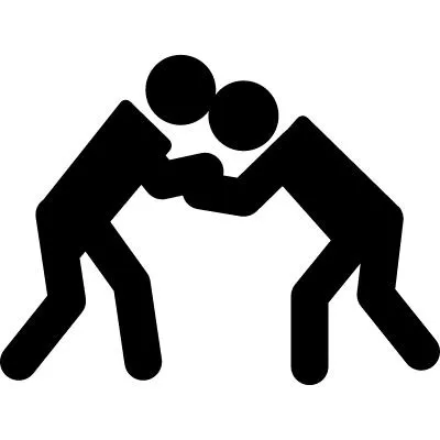 摔跤 PNG免抠(400x400)