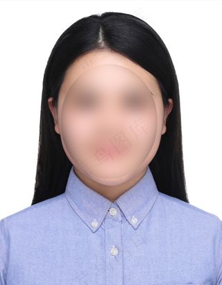西装模板  女生西装 寸照模板 西装 证件照 西服 免抠