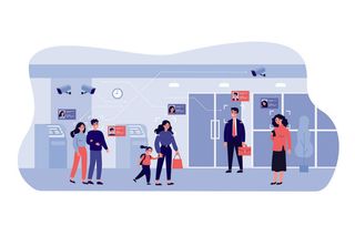 扁平化人物场景办公互联网等距ai矢量设计网页海报UI素材插画