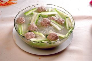 胡瓜煮肉丸