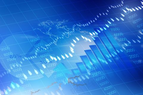 蓝色信息数码高科技创意背景