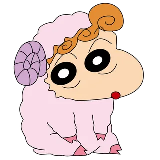 蜡笔小新可爱人物免扣素材