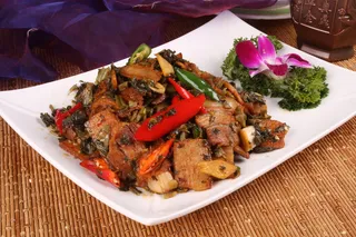 0911CC-540酸菜炒腊肉