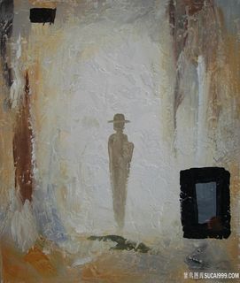 水彩人物艺术装饰画