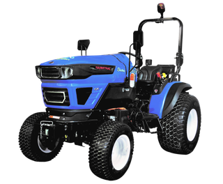 农用机车机械蓝色