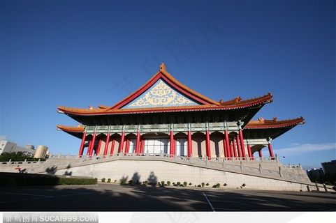 台北国家音乐厅侧面图片