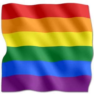 LGBT旗帜 PNG免抠(300x300)