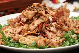 冷面烤羊肉22元