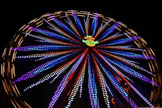 浪漫摩天轮摄影