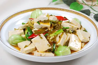 0911CC-276浆水菜炒豆腐
