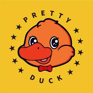 黄色卡通小鸭子素材