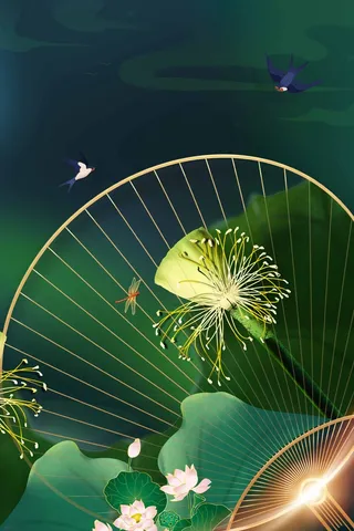 夏天 夏天清凉背景