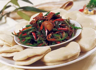 CXC01807尖椒小炒肉22元份香辣味