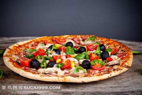 蔬菜披萨饼西餐美食披萨饼西餐美食