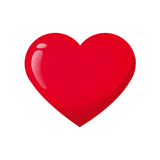 免扣爱心心形情人节国庆节海报元素