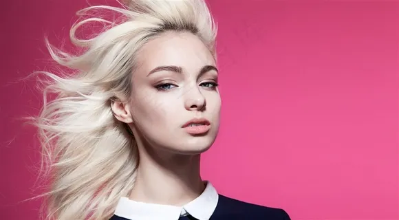 金发欧美美女模特拍摄高清图片