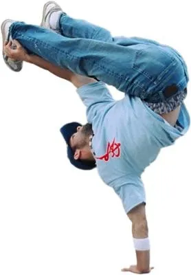 霹雳舞 PNG 嘻哈 PNG免抠(278x400)