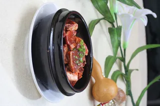 石锅牛仔骨 42元