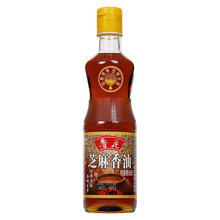 鲁花芝麻香油超市商品白底图免抠实物摄影png格式图片透明底