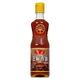 鲁花芝麻香油超市商品白底图免抠实物摄影png格式图片透明底