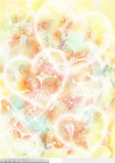 璀璨的装饰物与桃心