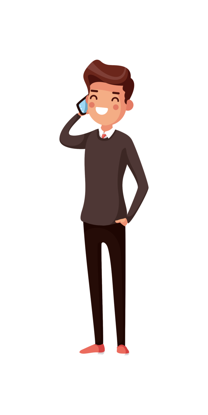 商务人士素材免扣手绘卡通