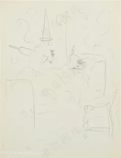 毕加索简约线条艺术装饰画 毕加索简约线条艺术装饰画