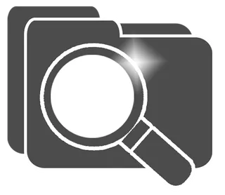 文件夹黑白卡通简笔少儿兴趣班