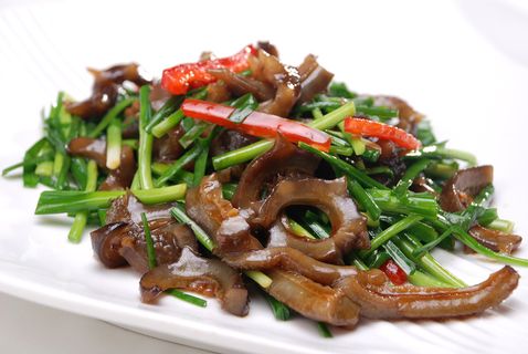 CXC02675辽参炒韭菜 CXC02675辽参炒韭菜