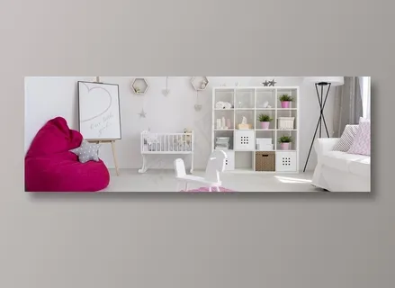 白色简约客厅高清摄影图片