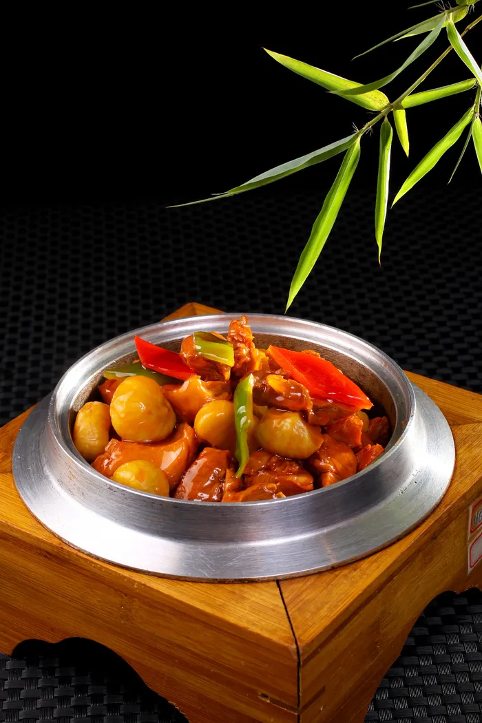 G00438养生板粟烧鹿肉