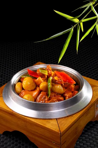 G00438养生板粟烧鹿肉