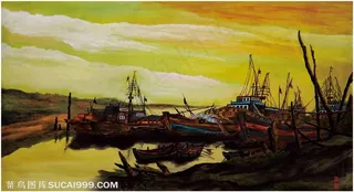 美港之小隈78cm×110cm