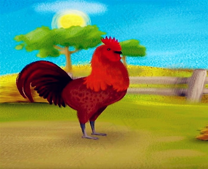 认知卡大公鸡