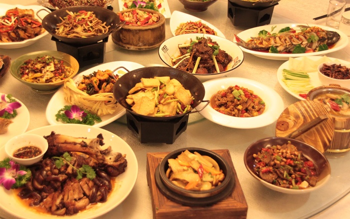 丰盛的年夜饭图片-第3张