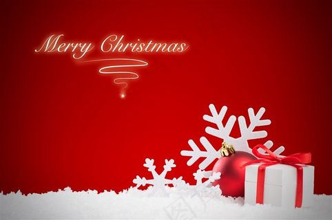 简约喜庆节日贺卡高清图片