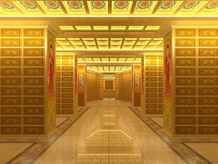 南古彩绘艺术吊顶