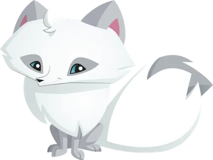 狐狸卡通白色可爱免抠素材