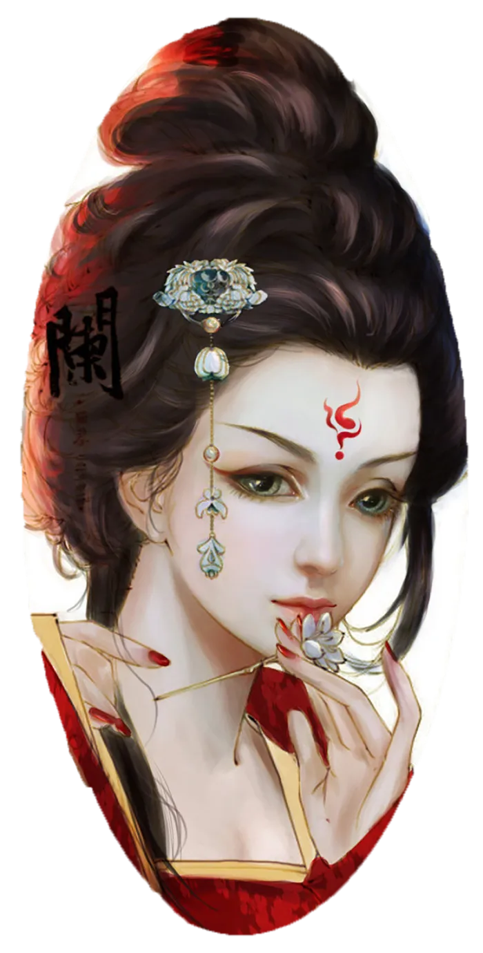 女子卡通古典