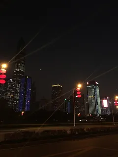深圳福田夜景 深圳福田夜景