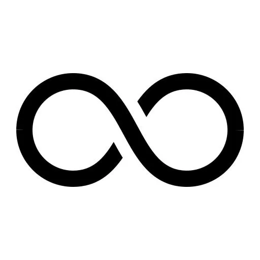无限符号 PNG免抠(1600x1600)
